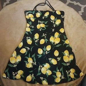 Mini lemon dress